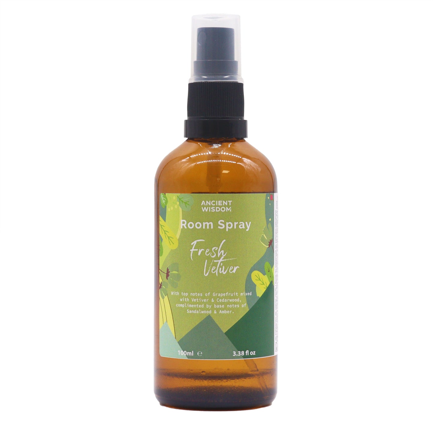 Fragancia Cítrica, Terrosa y Refrescante.
Spray ambientador Vetiver Fresco de 100 ml, con un perfil aromático en capas: notas cítricas de pomelo y cáscara de Citrus aurantium, un corazón terroso de vetiver y cedro, y una base profunda de pachulí. Ideal para refrescar y equilibrar cualquier ambiente con un aroma natural y sofisticado.