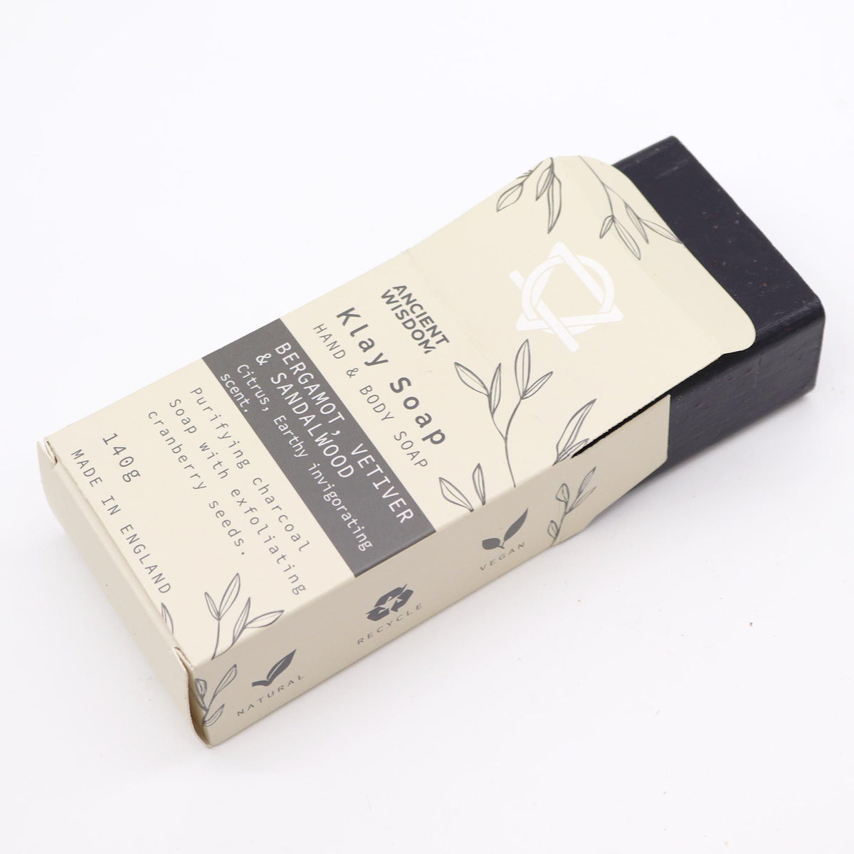 Jabón de Arcilla Purificación Aromática – Bergamota & Sándalo