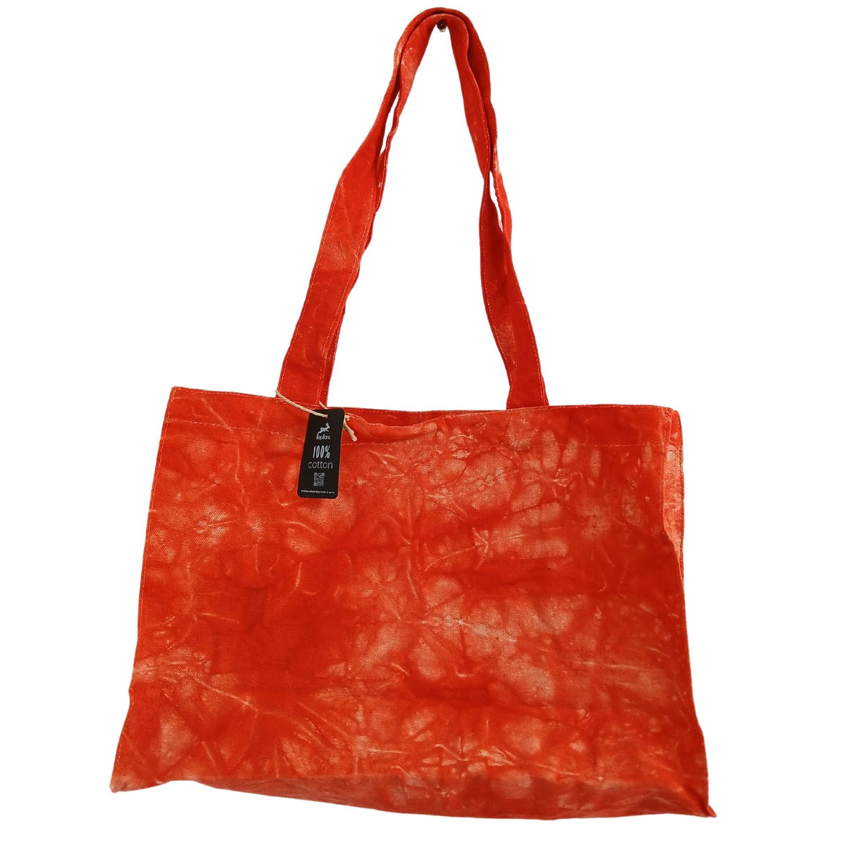 Bolsa de Mano Naranja Artesanal