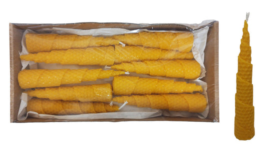Vela de miel cónica