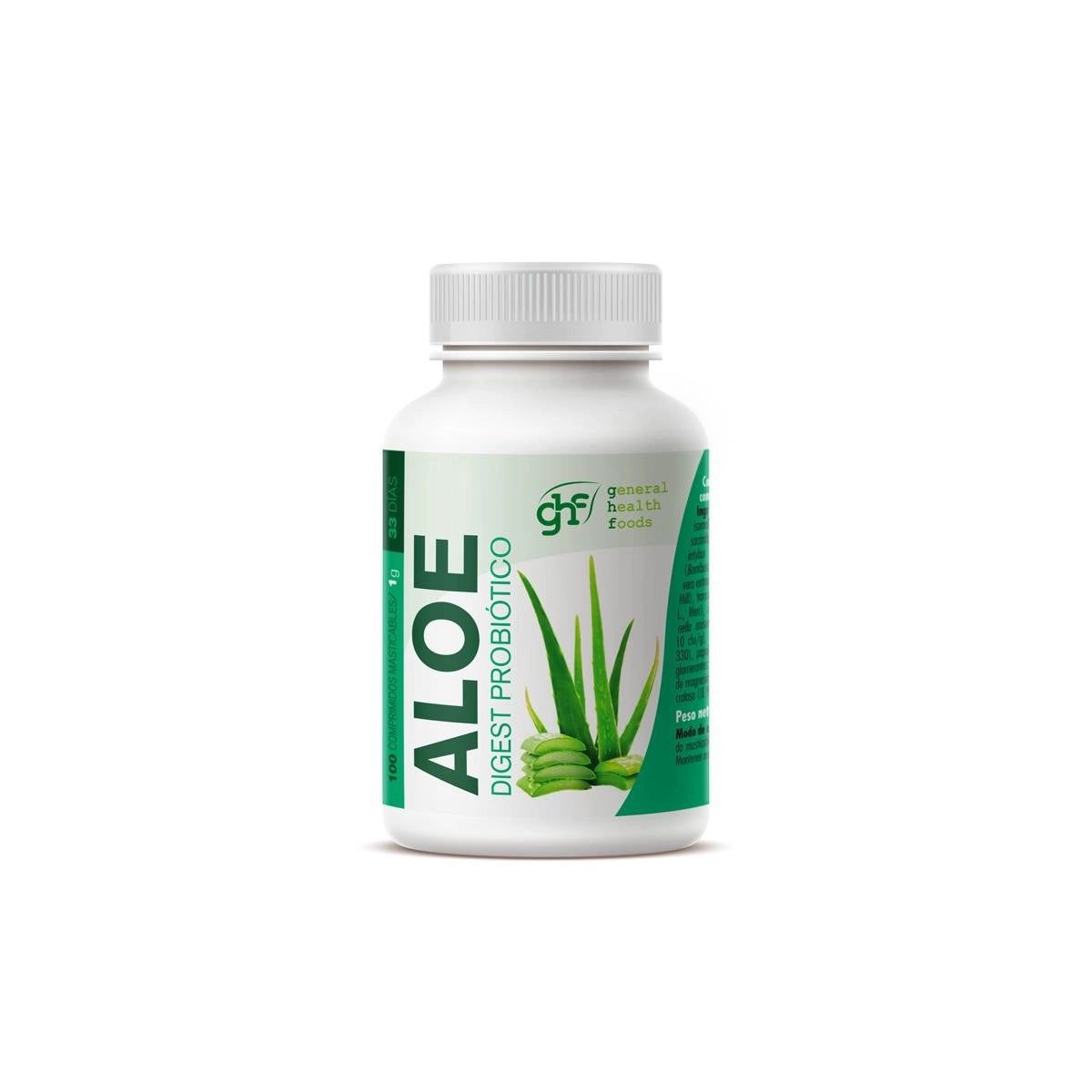 Aloe Vera Masticable con Probióticos | Bienestar Digestivo