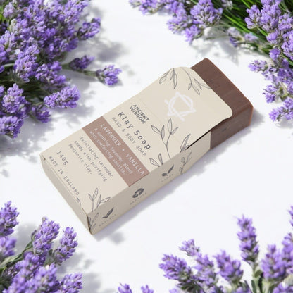 Jabón de Arcilla - Lavanda & Vainilla