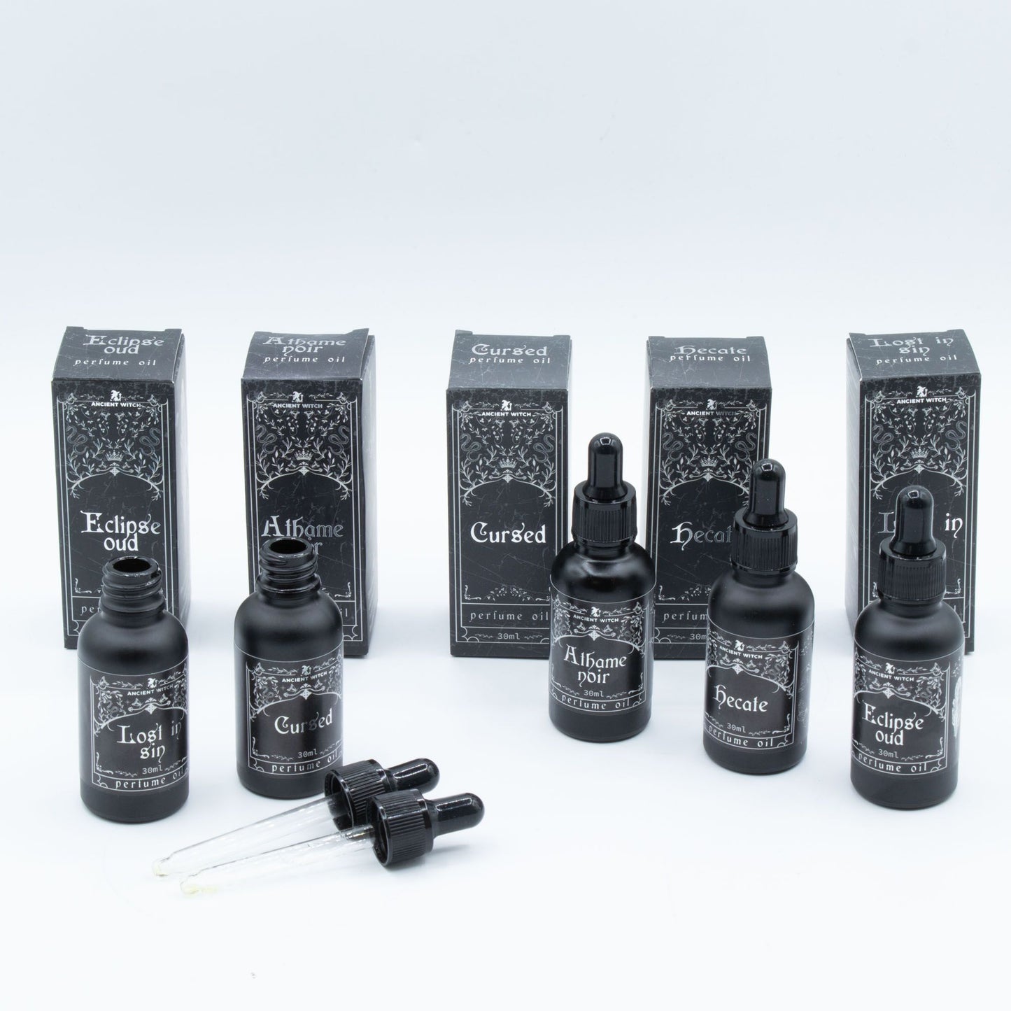 Aceite perfumado de bruja ancestral - Perdido en el pecado