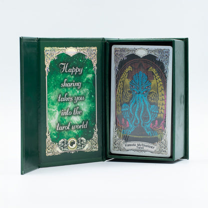 Juego de cartas de Tarot con foil - Mitología Kesulu - con folleto