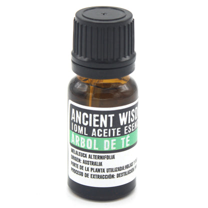 Aceite esencial árbol del té para aromaterapia | Purificante, antibacteriano y respiratorio